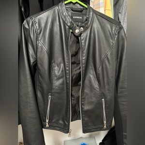 Womens Faux Leather Jacket